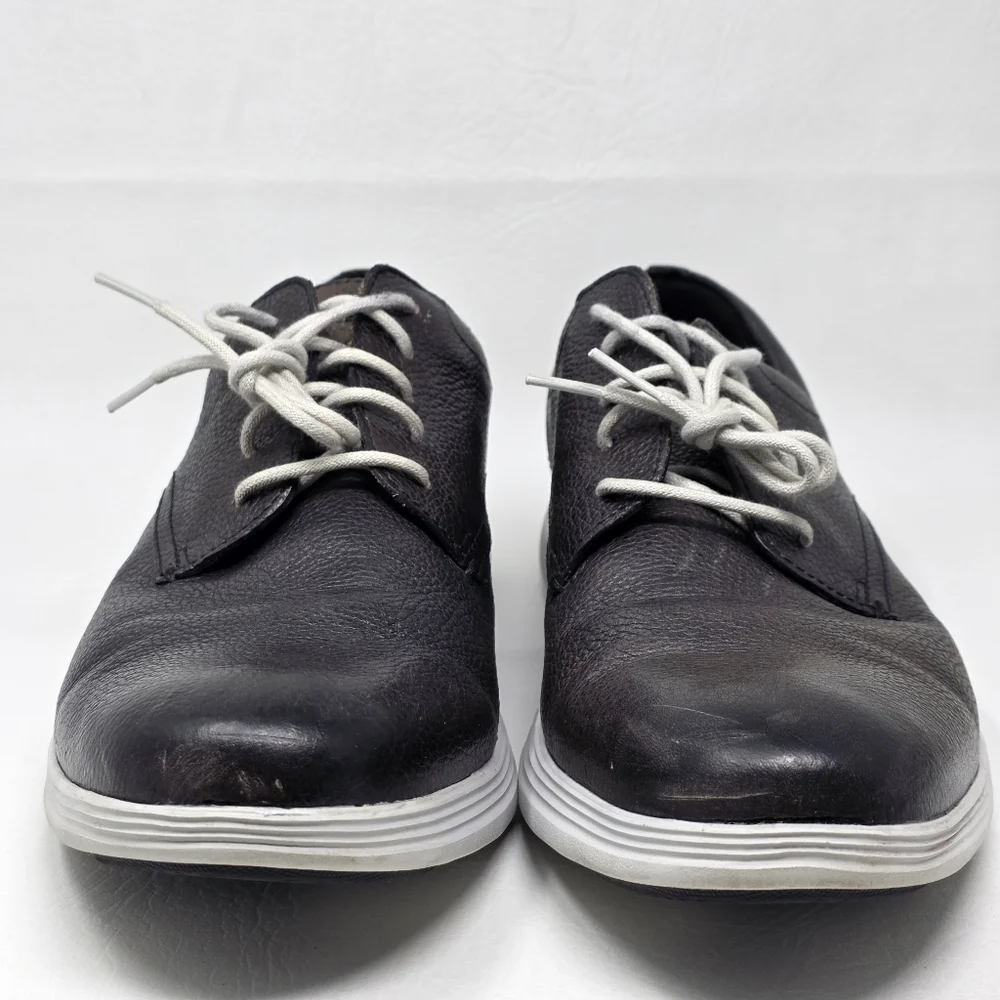 Cole Haan Grand Tour Oxford Java/Cobblestone Plain Toe Men’s Size 12 M Pre-owned